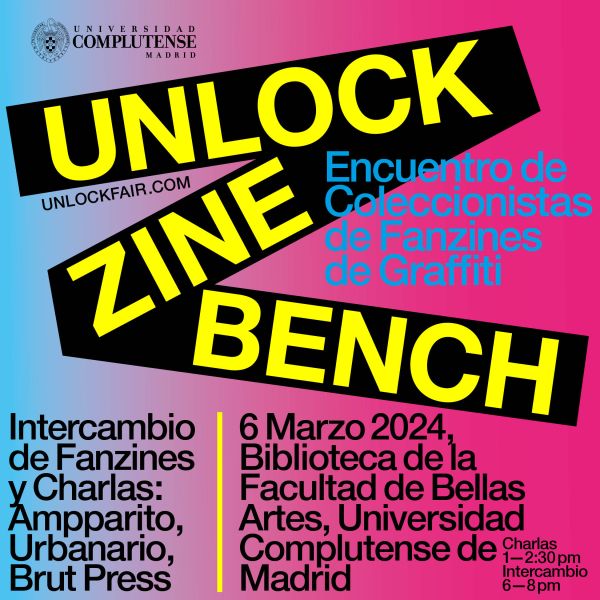 Unlock Zine Bench Madrid 2024